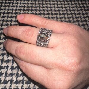 Kendra Scott Silver Ring Set